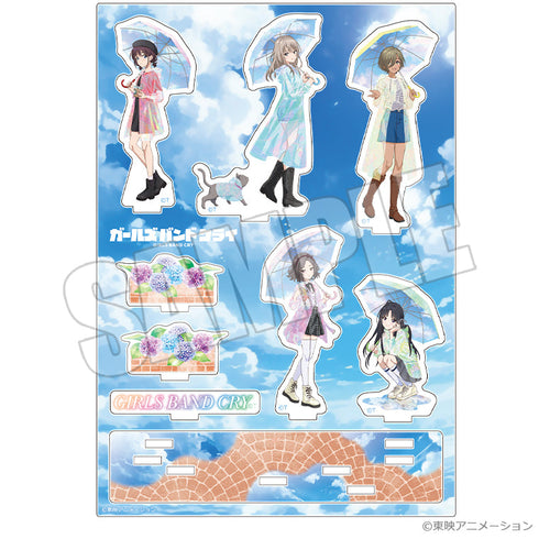 『ガールズバンドクライ』ジオラマアクリル 虹待ちリフレイン